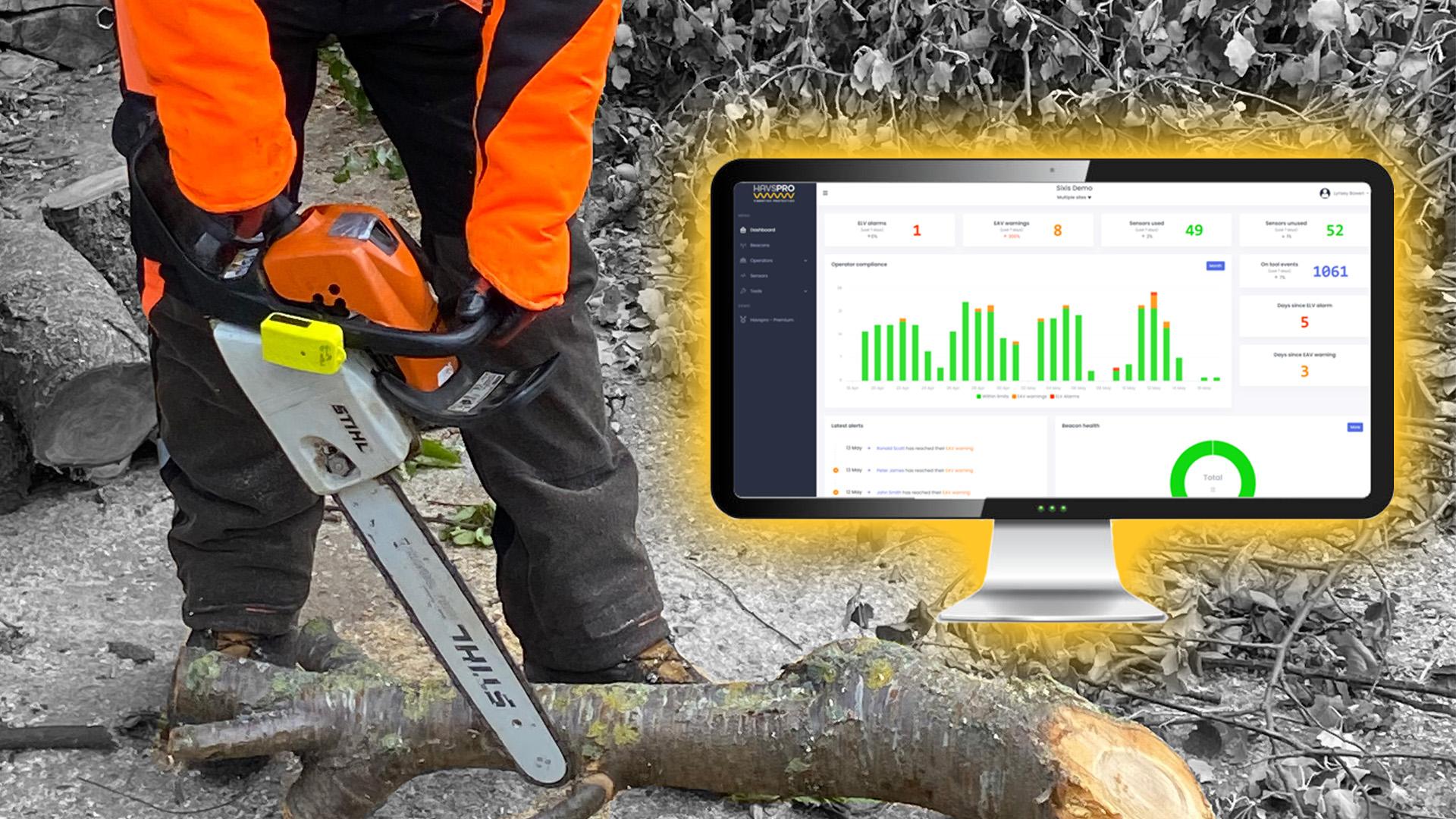 HAVSPRO HAVS Vibration Monitoring Technology Using IoT   Measure Monitor Act 